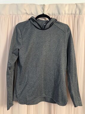 adidas Gray Performance Hoodie Sweatshirt